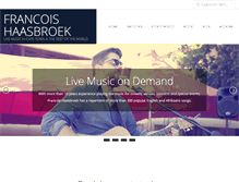 Tablet Screenshot of francoishaasbroek.com